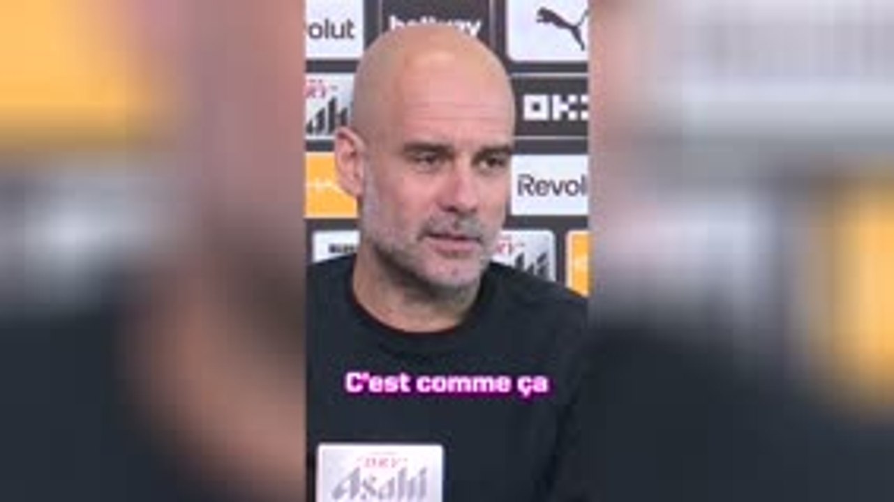 Man. City - Guardiola : "Je ne vais pas dire à l'arbitre : s'il vous plait, je n'aime pas les coups de pied arrêtés !"
