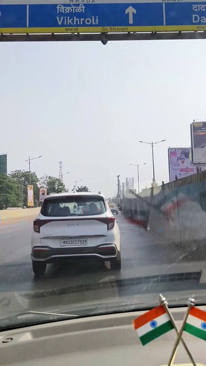 Thane To Mumbai Car Safar | Road Trip City Views 🚗