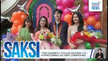 Kapuso Big 4 ng "PBB Celebrity Collab Edition 2.0", mala-fiesta ang homecoming sa GMA Compound | Saksi