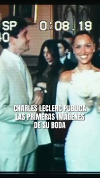 Así fue la espectacular boda del piloto de F1, Charles Leclerc, y la influencer Alexandra Saint Mleux.