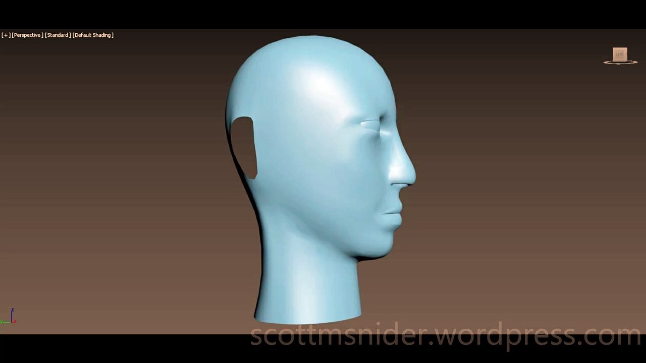 Treliving: 3DS MAX Practice Polygon Modeling Head Model Video #93 (03-03-2026)