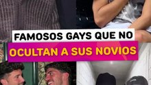 Famosos gays que no ocultan a sus novios