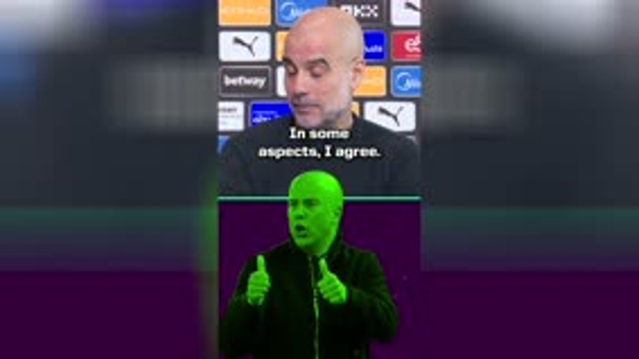'We have to adapt' - Guardiola reacts to Slot's dislike of Premier League style