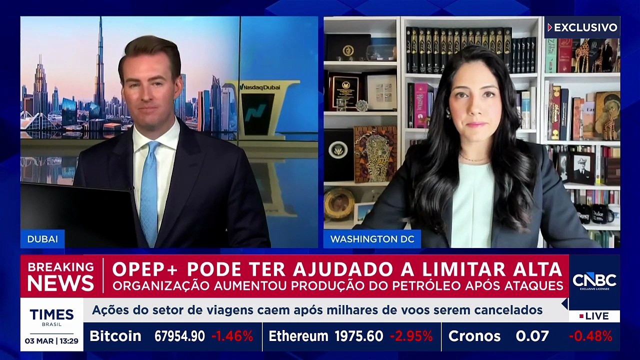 Opep+ consegue evitar petróleo a US$ 100? | CNBC BREAKING