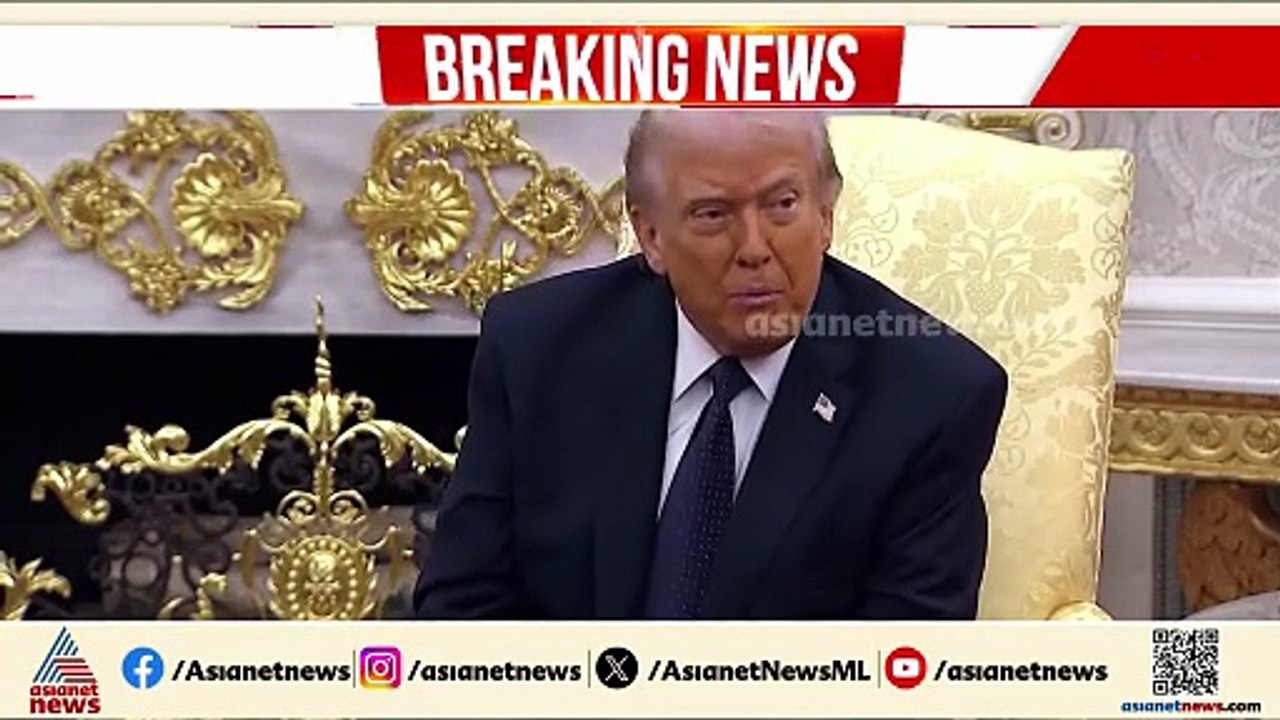 ഇറാൻ ആദ്യം ആക്രമിക്കാൻ പദ്ധതിയിട്ടു, ഇത് മനസ്സിലാക്കിയാണ് ആക്രമണം നടത്തിയത്: ഡോണൾഡ് ട്രംപ്