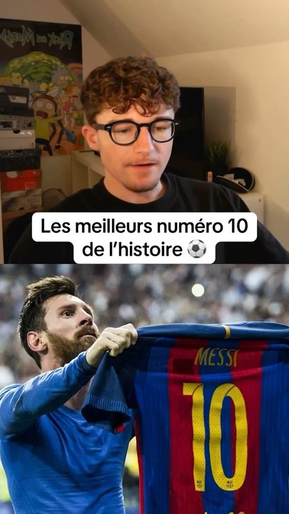 Les meilleurs numéro 10 de l’histoire ⚽️ #foot #football #top10 #classement