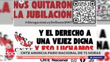 CNTE anuncia paro nacional de 72 horas | DPC con Paola Rojas