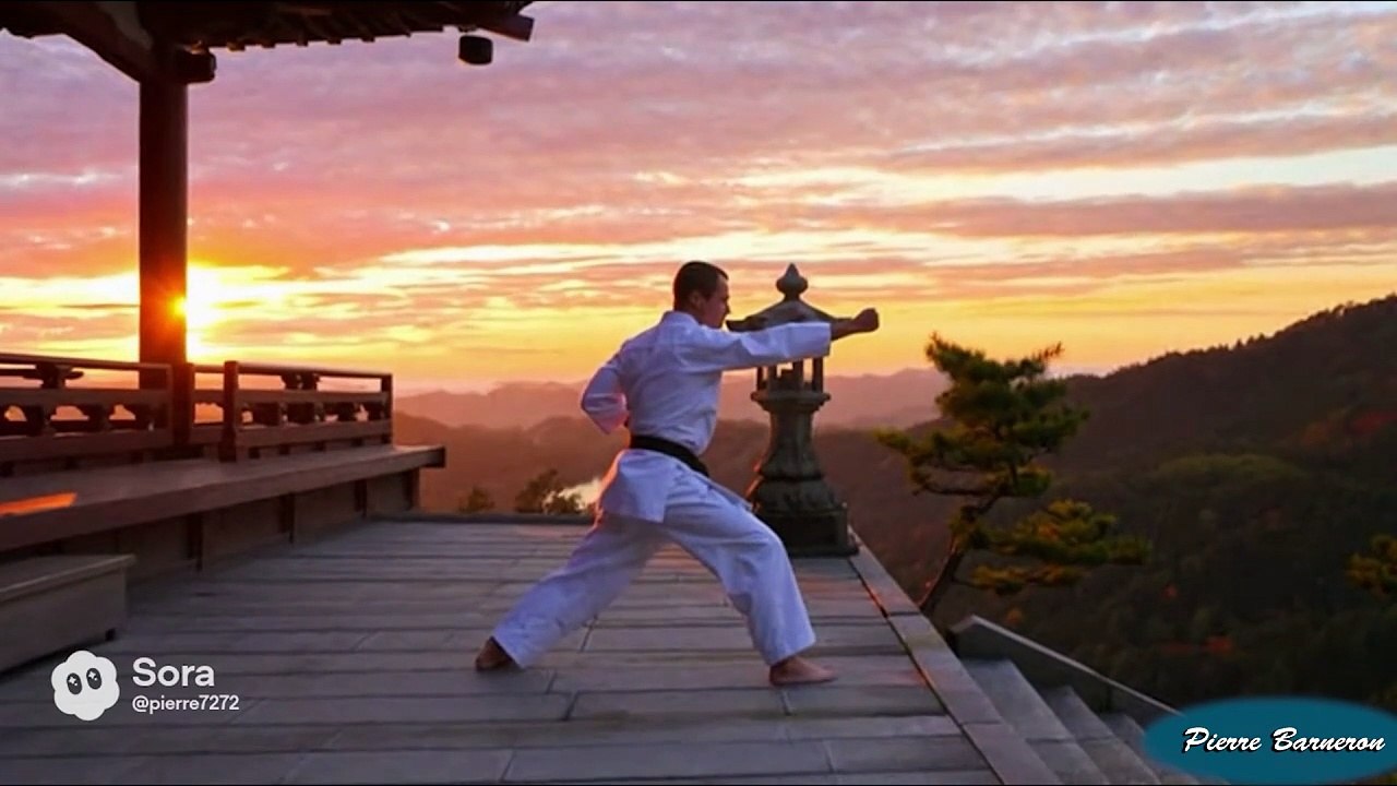 kata karaté imaginaire