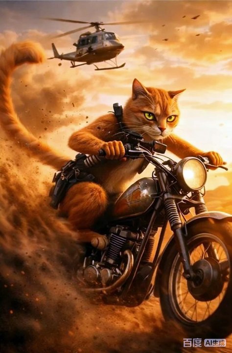 Desert Fury The Biker Cat Escape