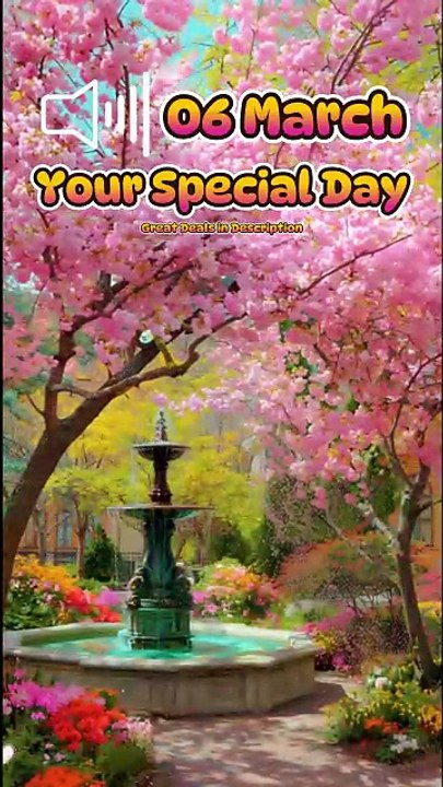 6 March 🌟 Your Special Personal Birthday