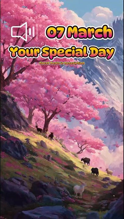 7 March 🌟 Your Special Personal Birthday