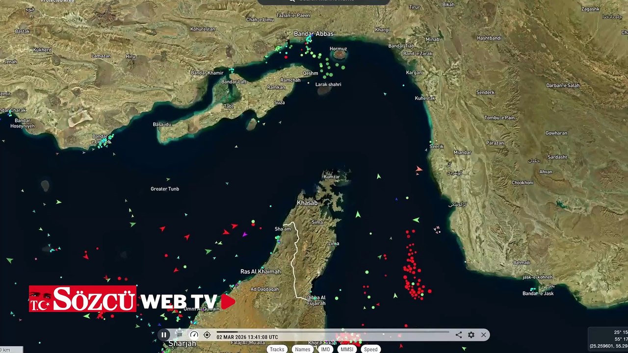 Hürmüz Boğazı'ndaki gemi trafiği rekor seviyeye ulaştı
