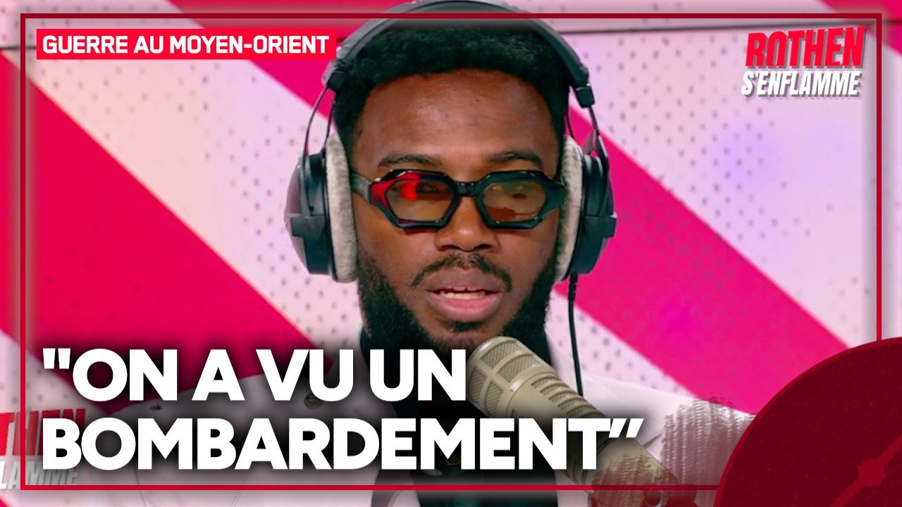 "On a vu un bombardement juste à côté de nous", Duckens Nazon raconte comment il a fui l'Iran