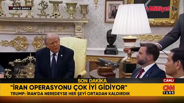 ABD Başkanı Trump'tan İran açıklaması: İsrail'i saldırmaya ben zorladım