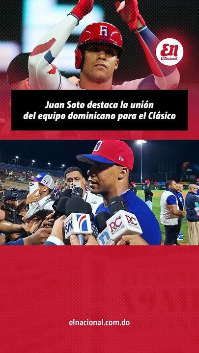 Juan Soto prioriza el trabajo en equipo: “Vamos...