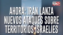 Irán lanza nuevos ataques sobre territorios israelíes