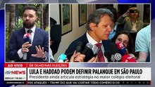 RIVAL DE TARCÍSIO? Lula e Haddad podem definir palanque em São Paulo