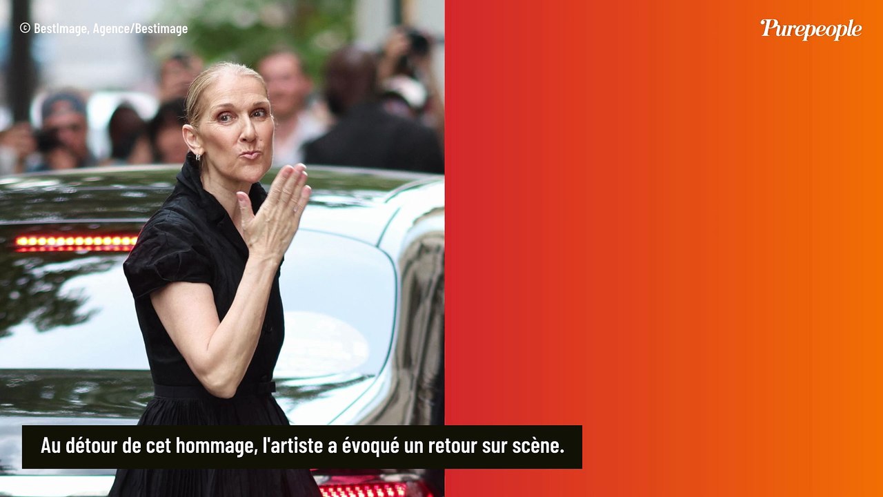 Céline Dion bientôt de retour sur scène ?  La maman de  René-Charles, Nelson et Eddy apporte un élément de réponse