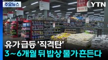 유가 급등 '직격탄'...3~6개월 뒤 밥상 물가 흔든다 / YTN