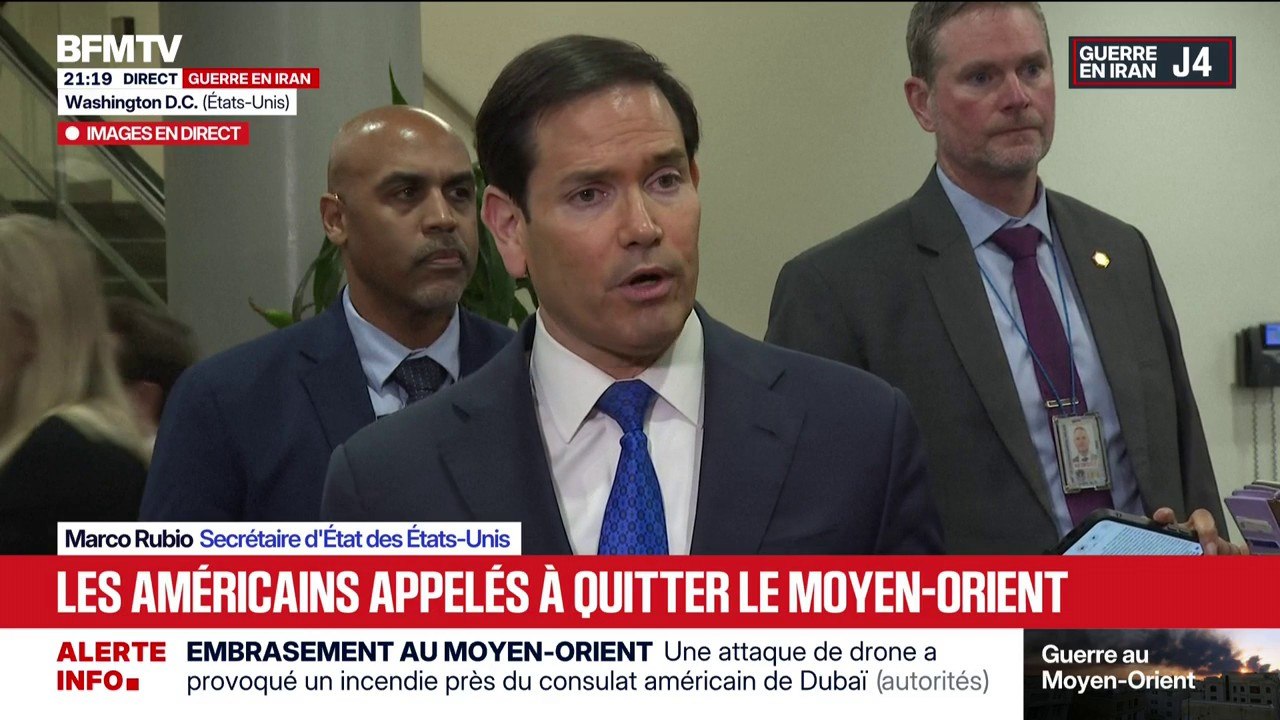 Guerre au Moyen-Orient: "Nous n'allons pas permettre à l'Iran de se cacher derrière l'immunité et d'accumuler des capacités nucléaires", déclare Marco Rubio