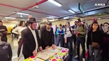 Tel Aviv, gruppo di rabbini celebra il Purim in un sotterraneo
