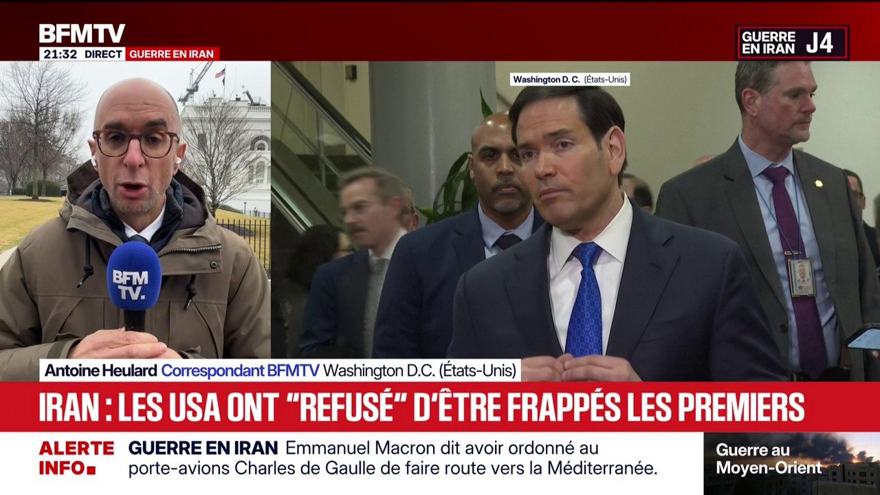 Guerre en Iran, évacuation des ressortissants américains ... Retour sur la prise de parole de Marco Rubio, secrétaire d'État des États-Unis