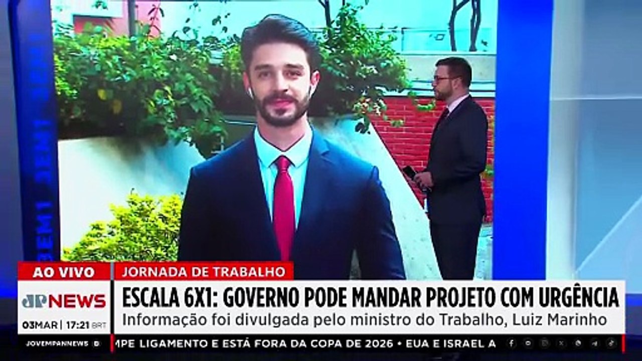 Escala 6x1: governo pode mandar projeto com urgência ao Congresso
