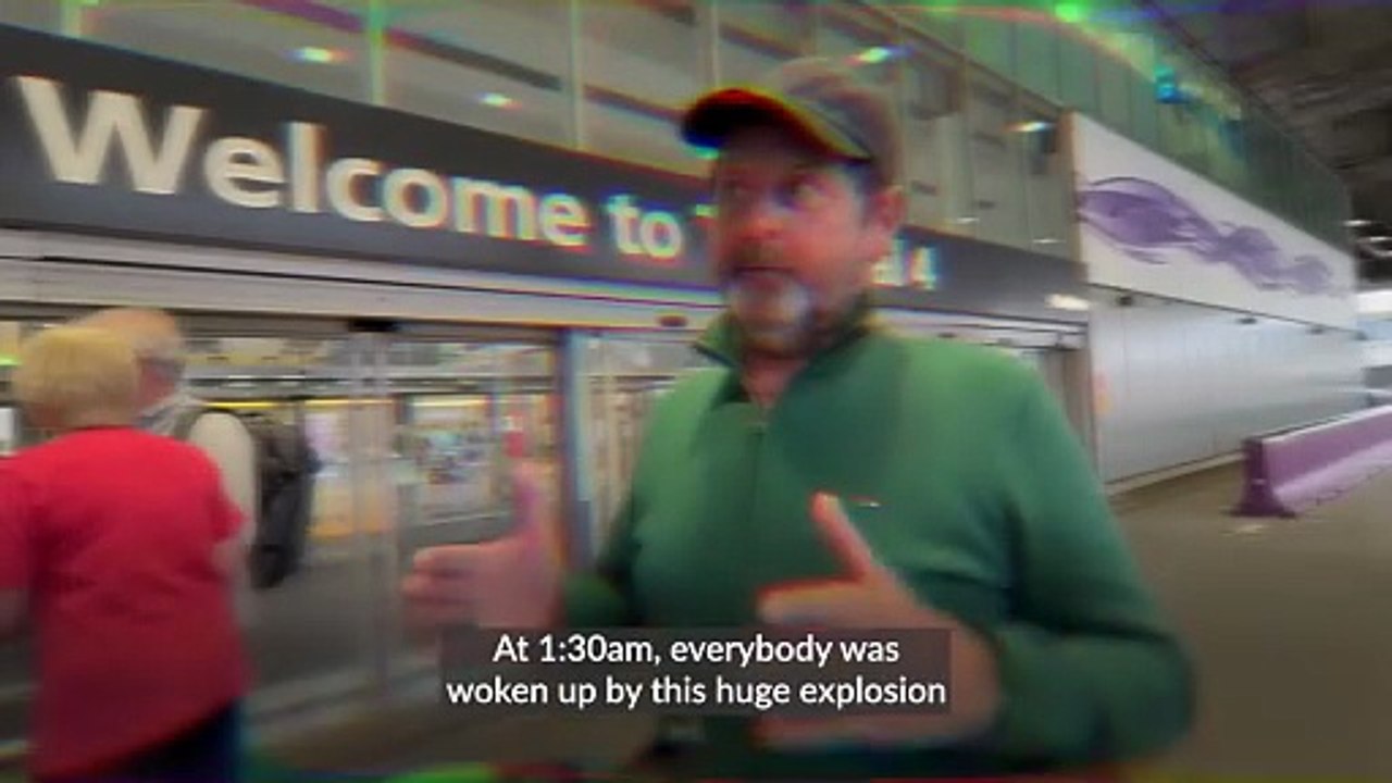 Britons stranded in Middle East return home to emotional welcome from family