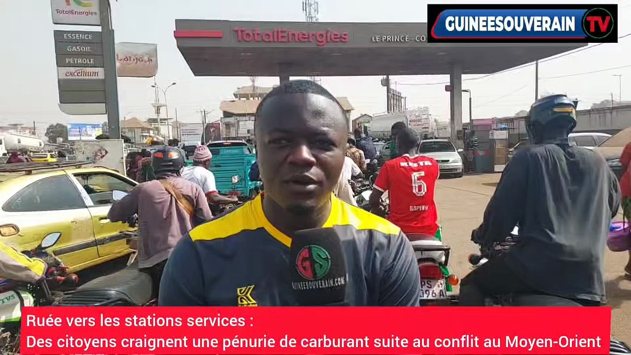 Pénurie de carburant á Conakry
