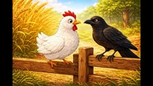 Animation - La poule courageuse #animation