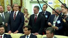 Trump afirma que "casi todo ha sido destruido" en Irán pero no ofrece un plan claro para la guerra