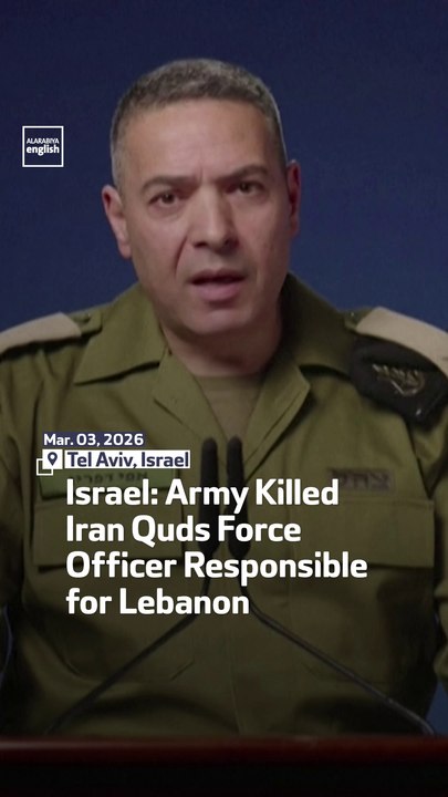 Israel: Army Killed Iran Quds Force Officer Responsible for Lebanon