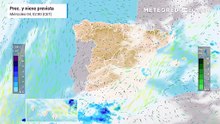 Las lluvias se intensificarán en el Mediterráneo