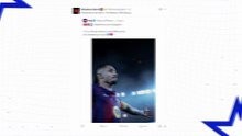 Le top tweet de Barcelone Atlético Madrid