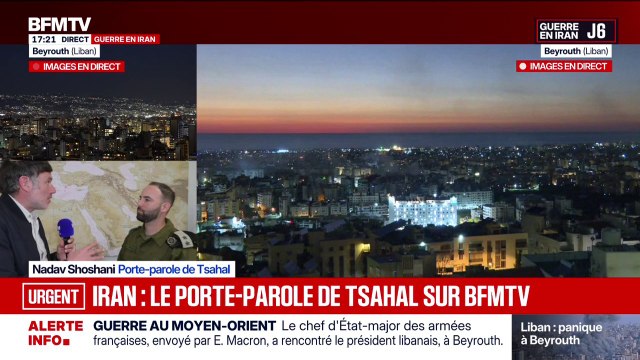 Guerre au Moyen-Orient: Le Hezbollah a ouvert une guerre contre Israël , assure le porte-parole international de Tsahal, Nadav Shoshani