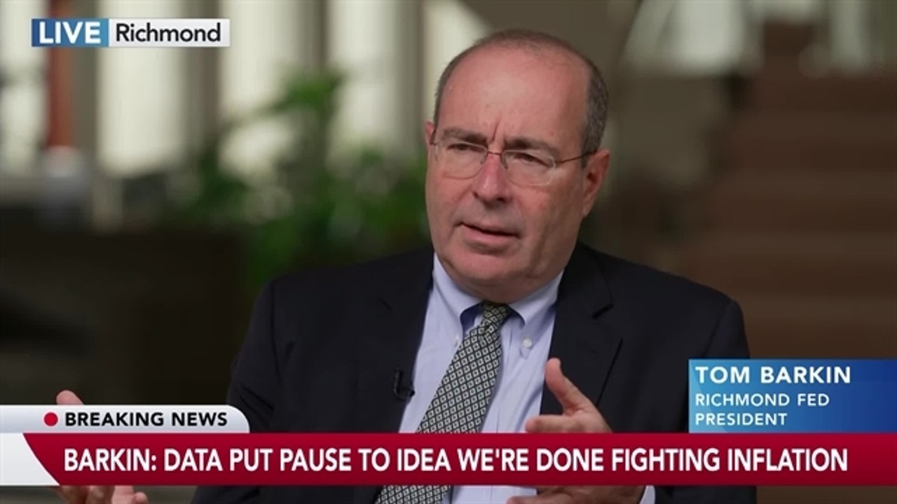Monetary Policy Is Modestly Restrictive, Barkin Says