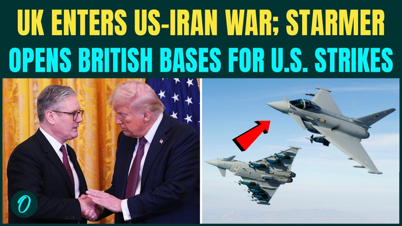 BREAKING: UK ALLOWS U.S. Use of Bases for Iran Strikes: Starmer DEPLOYS Typhoon Jets in Middle East