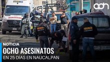 Incrementan homicidios y extorsiones en Naucalpan; ciudadanos exigen mayor seguridad