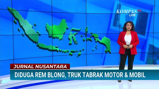 Kecelakaan Truk Tabrak Motor & Mobil di Exit Tol Bawen Semarang | JURNAL NUSANTARA