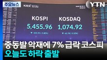 중동발 악재에 7% 급락한 코스피...하락세 이어지나 / YTN