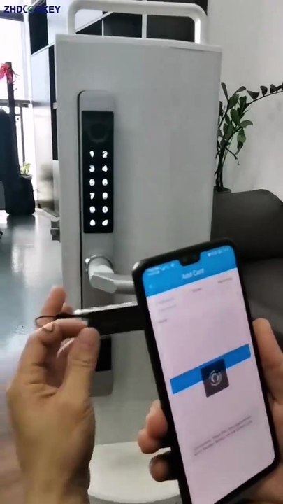 Premium Sliding Door Smart Lock 🔐 Fingerprint + TTLock App