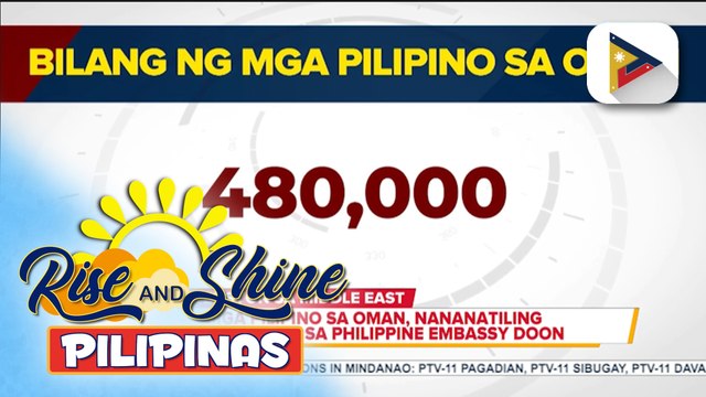 DMW at OWWA, patuloy ang mga hakbang para tulungan at i-monitor ang kalagayan OFWs sa Oman | ulat ni Jerome Toledo ng Radyo Pilipinas