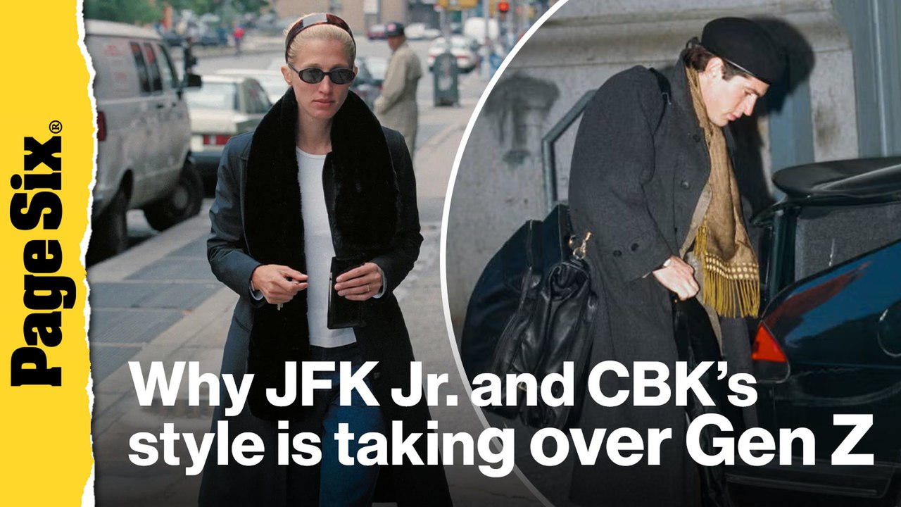Kangol chaos! Why JFK Jr. and Carolyn Bessette Kennedy's style is taking over Gen Z