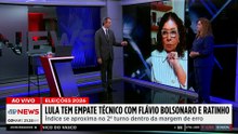 Eleições 2026: Pesquisa indica empate técnico entre Lula, Flávio Bolsonaro e Ratinho Jr.
