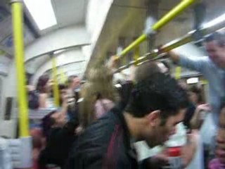Métro à Londres 31 Mai 2008