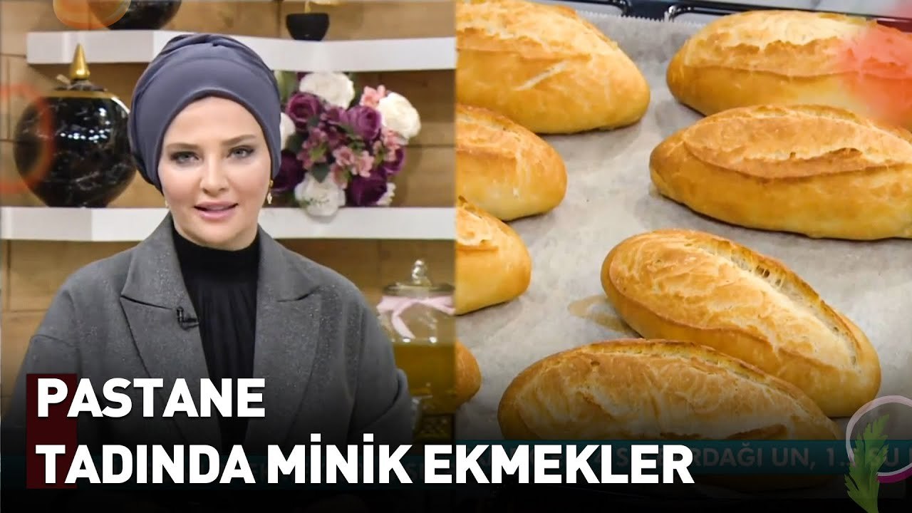 Yumuşacık, Puf Puf Minik Somun Ekmek | Nermin'in Enfes Mutfağı