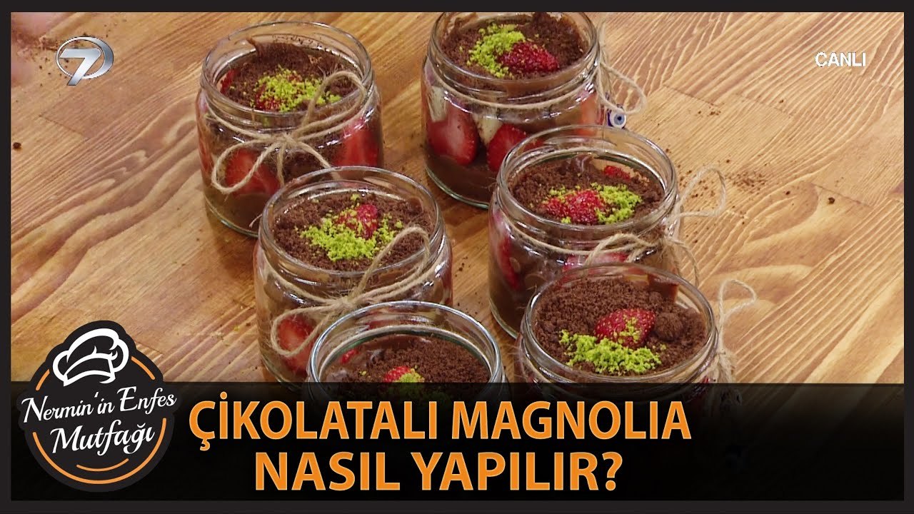 MasterChef Eda’nın Ellerinden Çikolatalı Magnolia Yapımı