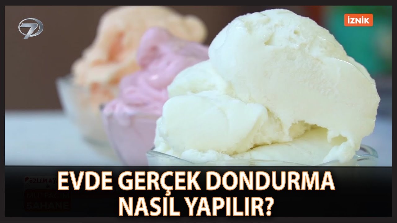 Evde Gerçek Dondurma Tarifi | Tüm Püf Noktalarıyla Dondurma Yapımı