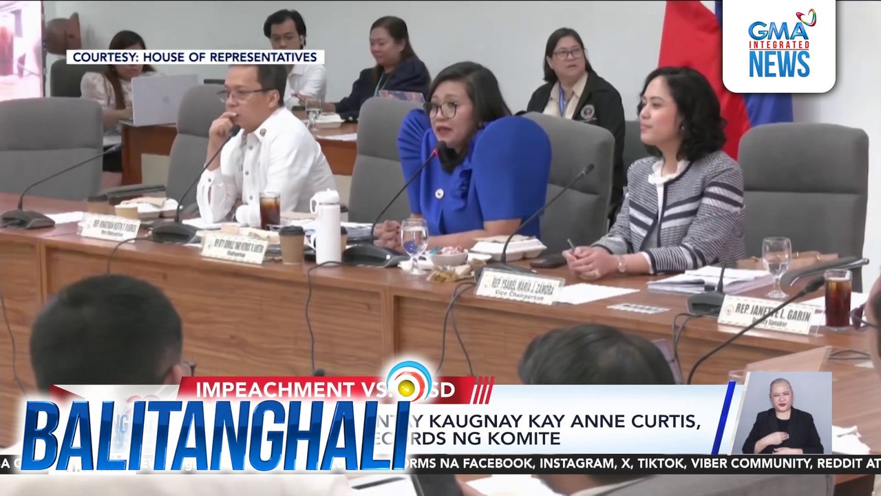 Grounds of impeachment laban kay VP Duterte, isa-isang tinalakay ng House Justice Committee para sa pagtukoy kung sufficient in substance ang mga reklamo | Balitanghali