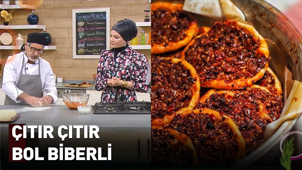 Tadı Damağınızda Kalacak Tarsus Usulü Biberli Ekmek Tarifi  | Nermin'in Enfes Mutfağı